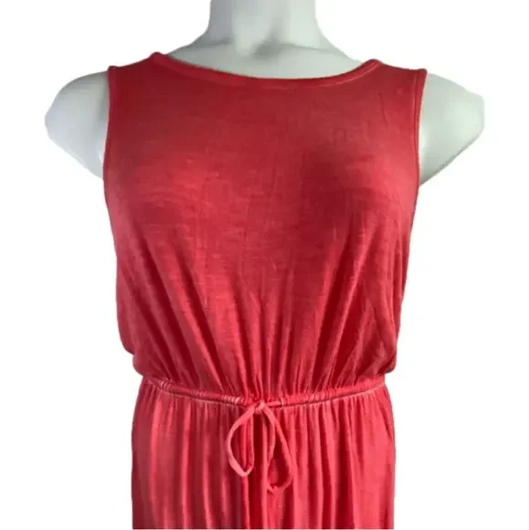 Sonoma Infused Melon Tiered Maxi Dress Size M NWT SKU0732 - Picture 5 of 7